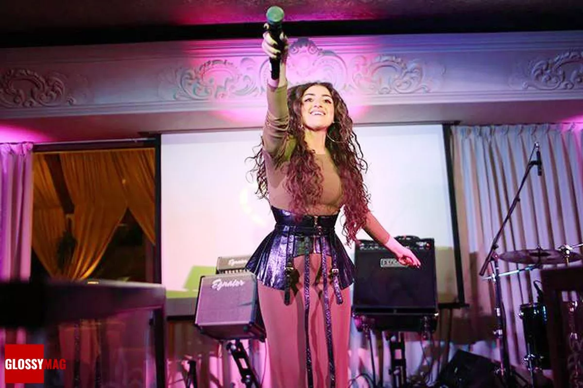 Сандра на праздновании 2-летия Love2Beauty.ru в EMPORIO CAFE, 20 ноября 2014 г., фото 2