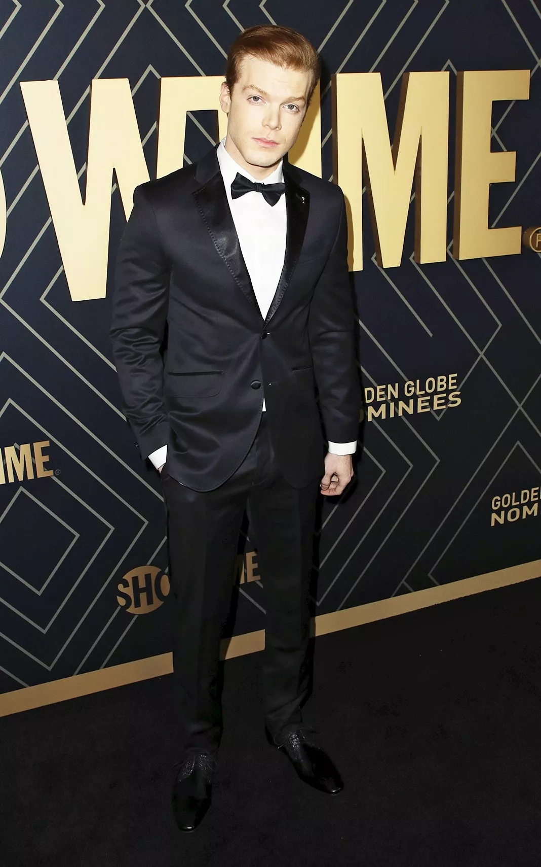 Камерон Монахэн на празднике в честь номинантов на «Золотой глобус» в Западном Голливуде, 4 января 2020 г.