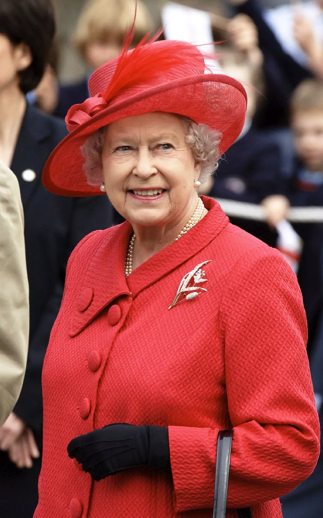 Королева Елизавета II на параде в честь своего 80-летия в Виндзоре, 21 апреля 2006 г.