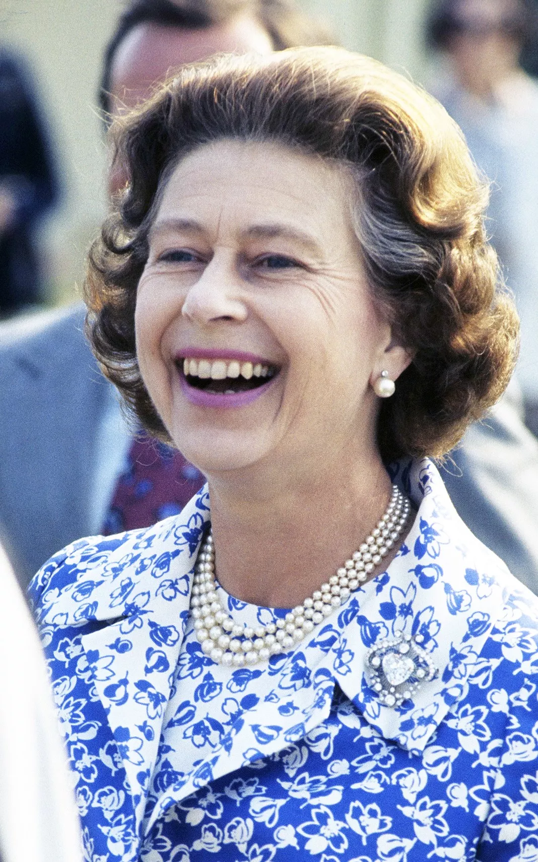 Королева Елизавета II на Виндзорской конной выставке, 14 июля 1976 г.