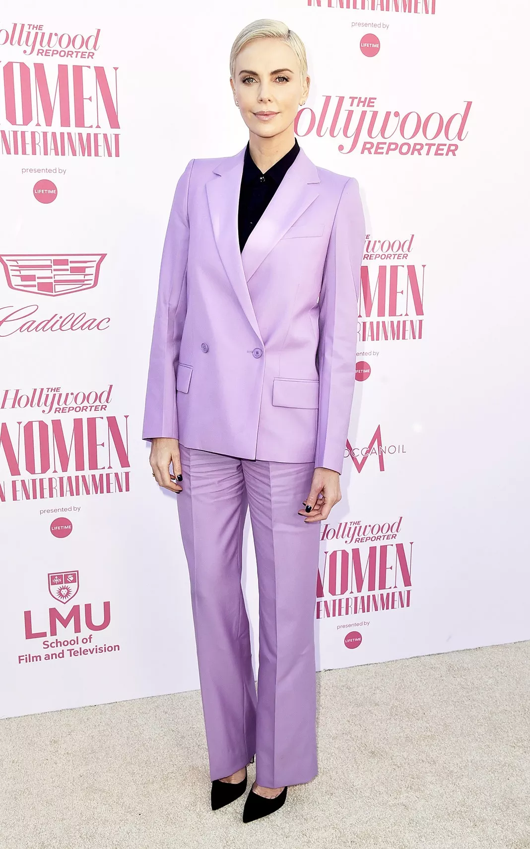 Шарлиз Терон на премии The Hollywood Reporter's Power 100 Women in Entertainment в Голливуде, 11 декабря 2019 г.