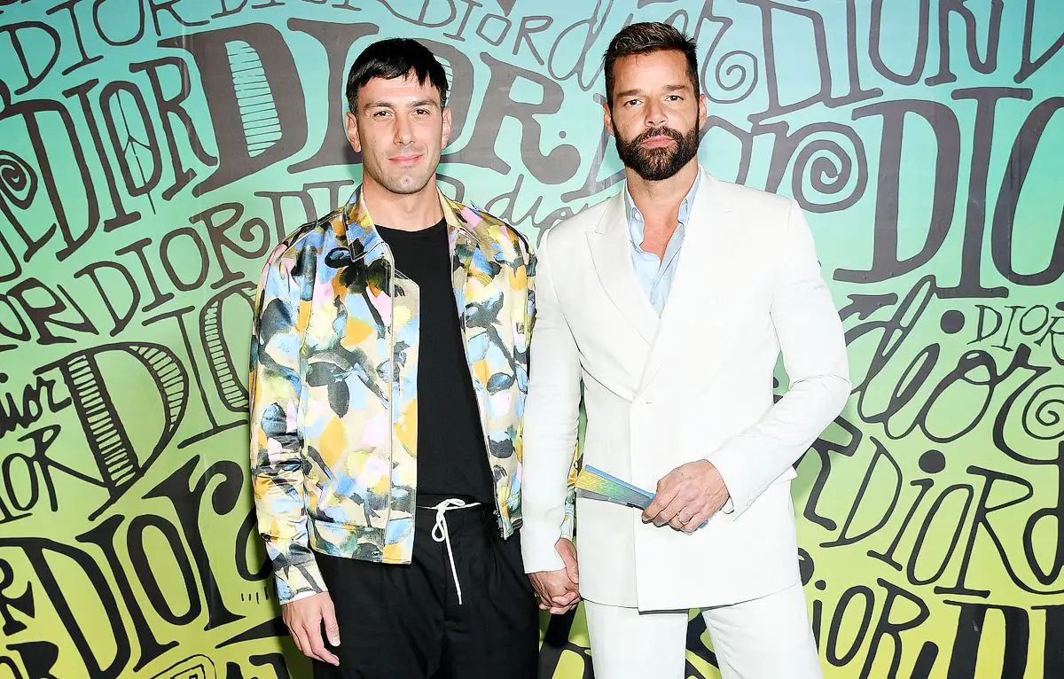 Джван Йосеф, Рики Мартин на шоу Dior Men's Осень 2020 в Майами, 3 декабря 2019 г. Джван Йосеф, Рики Мартин на шоу Dior Men's Осень 2020