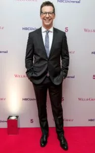 Шон Хейс на показе сериала «Уилл и Грейс» на BAFTA