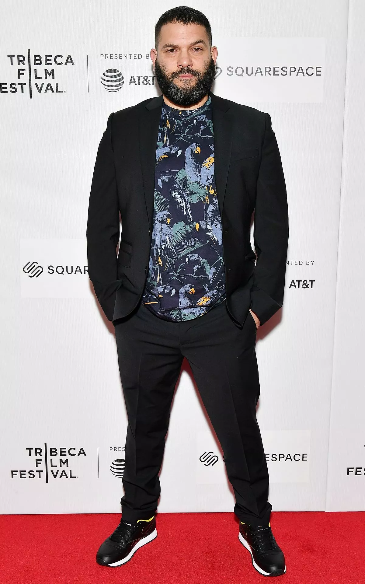 Гильермо Диас во время кинофестиваля Tribeca
