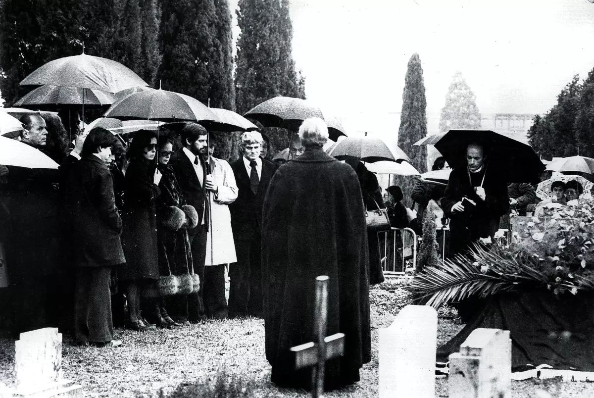 Чарли Чаплин похороны
