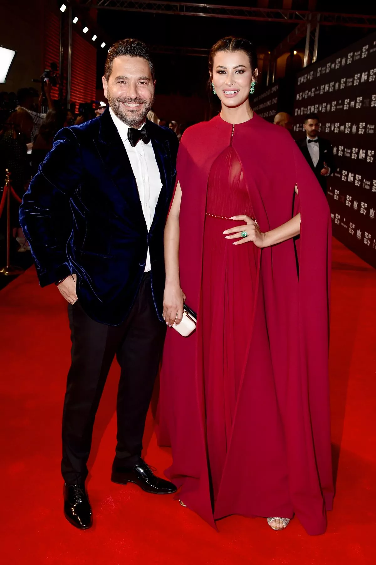 Виссам Брейди и Рим Саиди Брейди на премьере фильма «Сирано» в рамках Международного кинофестиваля Red Sea International Film
