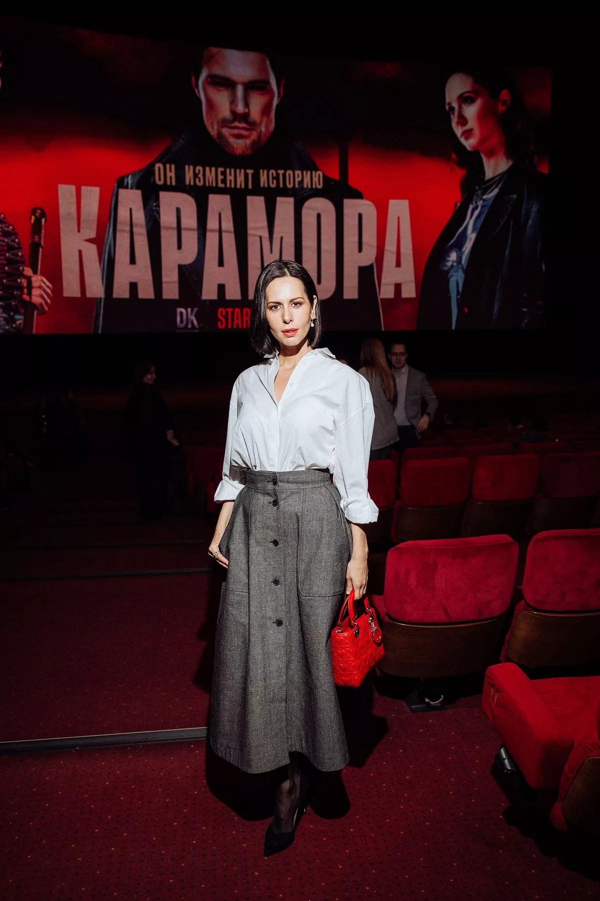 Сабина Ахмедова на премьере сериала Данилы Козловского «Карамора»