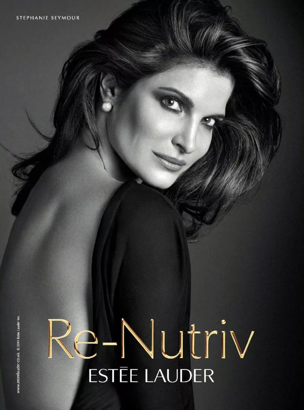 Стефани Сеймур в рекламной кампании Re-Nutriv Estée Lauder