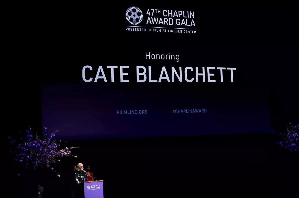 Кейт Бланшетт на 47-м гала-концерте премии The Chaplin Award в Нью-Йорке, фото 4