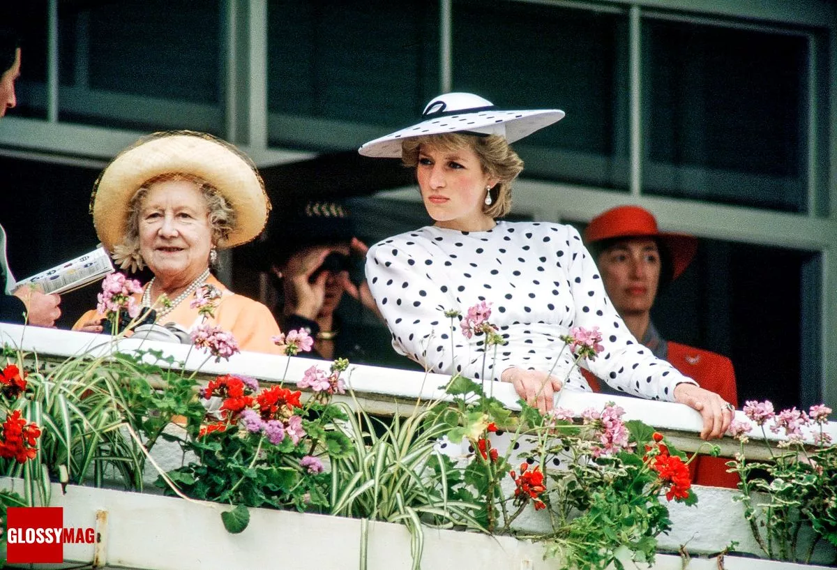 Диана, принцесса Уэльская на Королевских скачках Royal Ascot в Аскоте, 4 июня 1986 г., фото 2