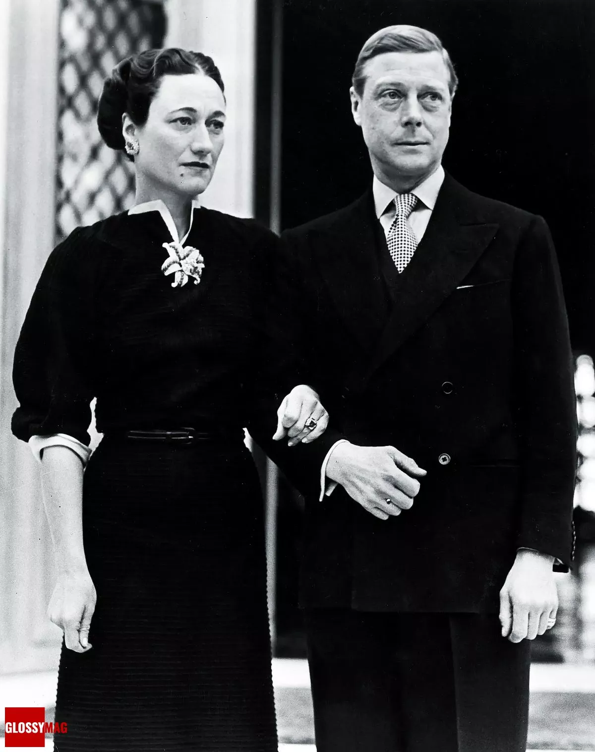 Герцог и герцогиня Виндзорские (бывшие Эдуард VIII и Уоллис Симпсон) в своем доме, на вилле Ла Кро в Кап Д'Антиб, Франция, где они провели Новый год, 2 января 1939 г.