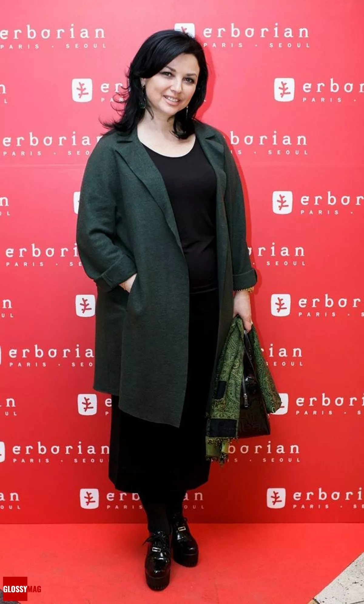 Юлианна Шахова на открытии нового пространства косметического бренда Erborian в ТРК Афимолл Cити