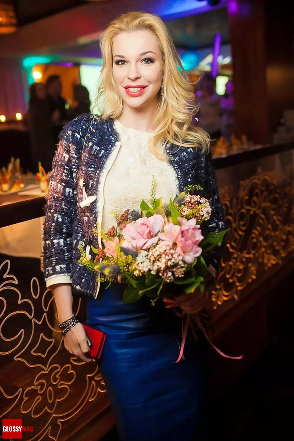 Малена Маяковская на праздновании 2-летия Love2Beauty.ru в EMPORIO CAFE, 20 ноября 2014 г., фото 3