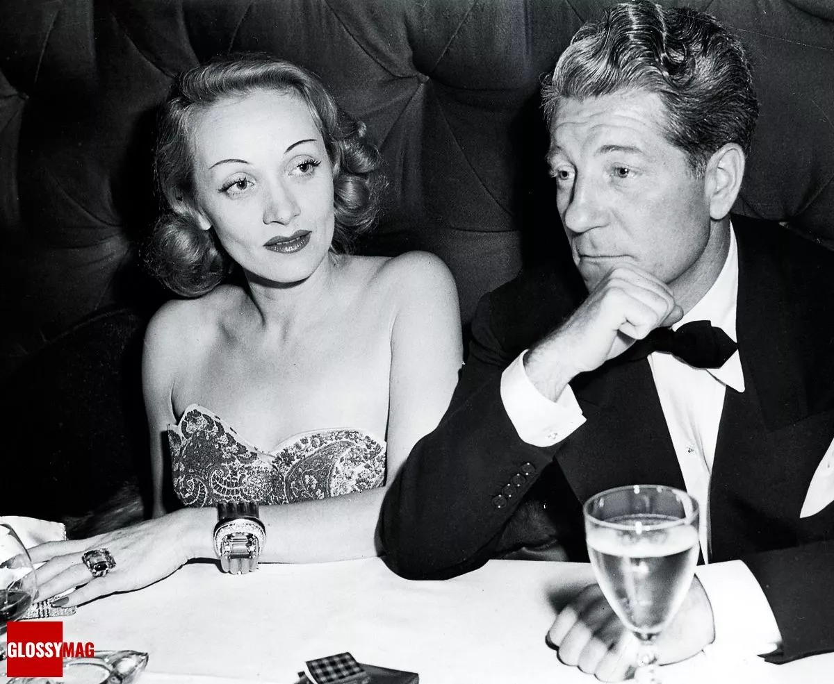 Марлен Дитрих и Жан Габен в ресторане и ночном клубе Ciro's, Лос-Анджелес, 15 ноября 1941 г.