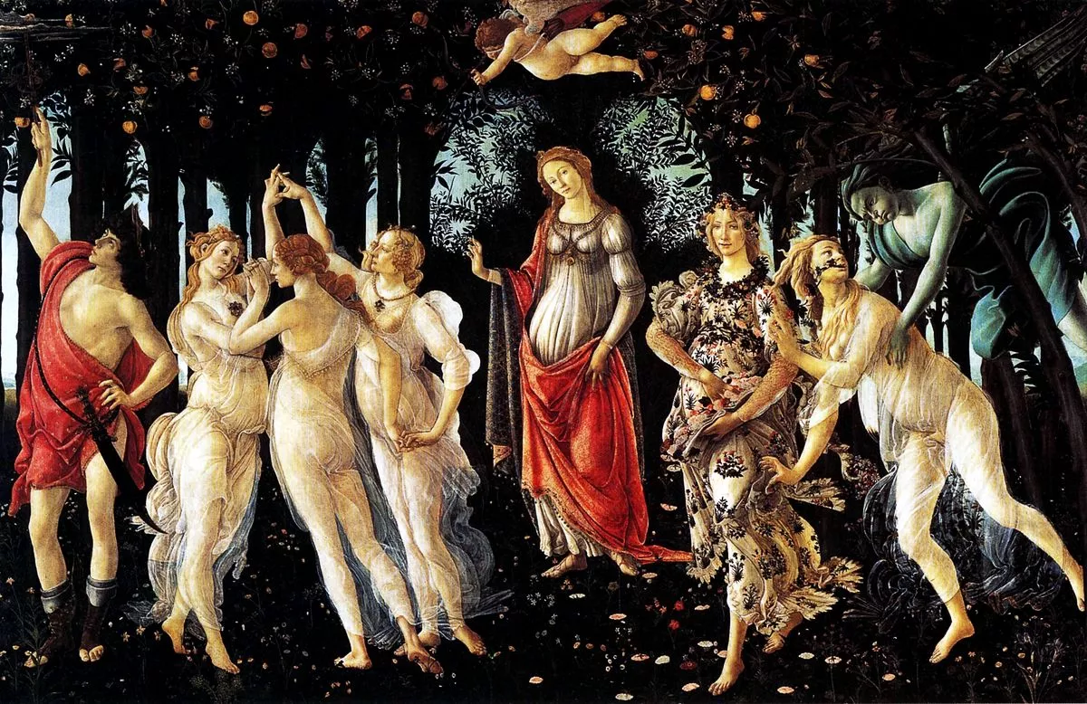 Сандро Боттичелли. «Весна», 1482 г.