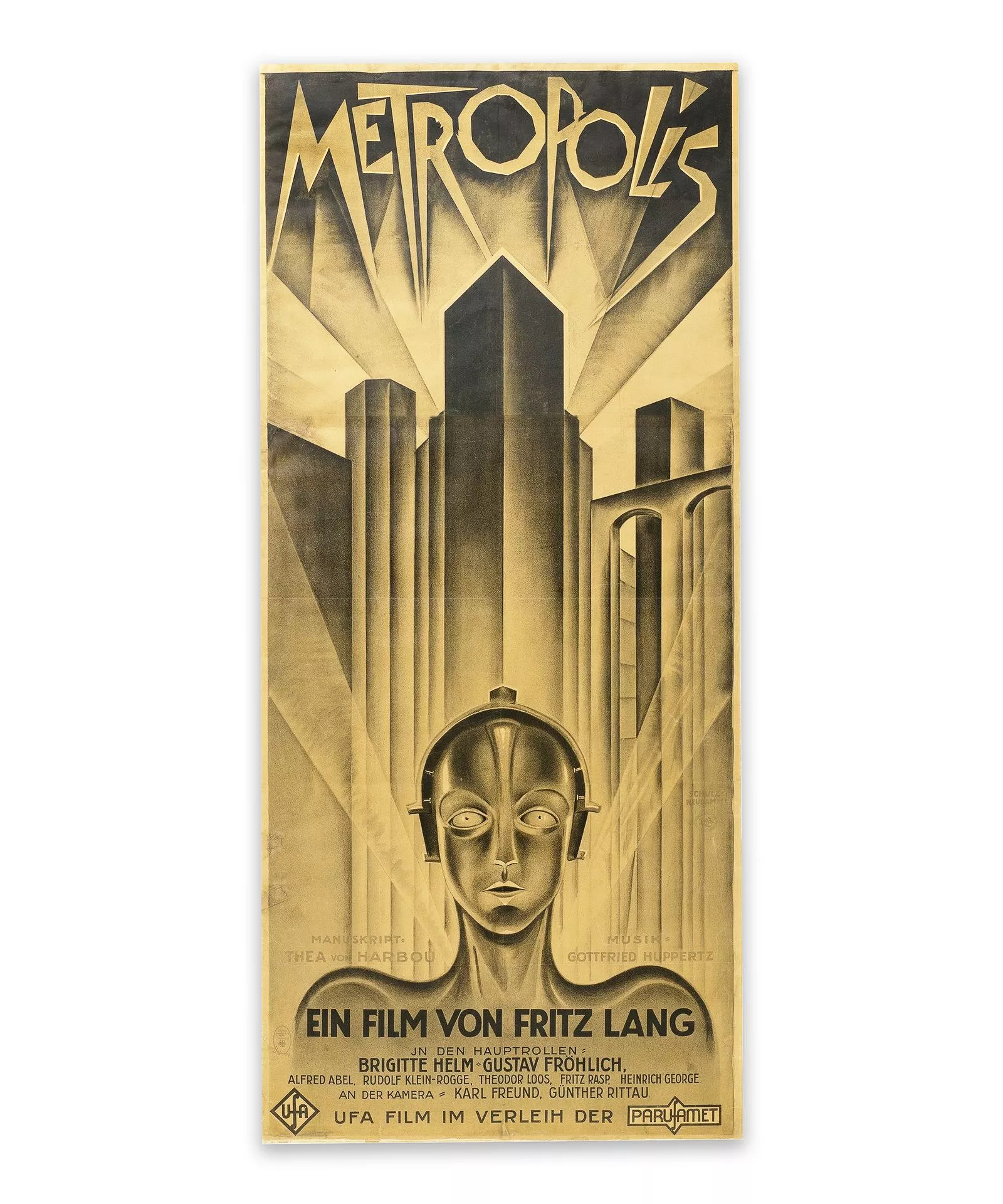 Постер к фильму «Метрополис», 1927 г.