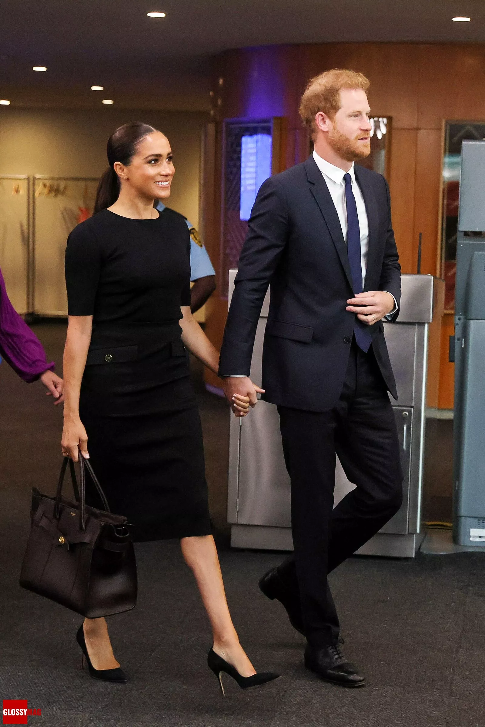 Принц Гарри и Меган Маркл прибыли на выступлении принца перед Генеральной ассамблеей ООН в Нью-Йорке, 18 июля 2022 г., фото 2