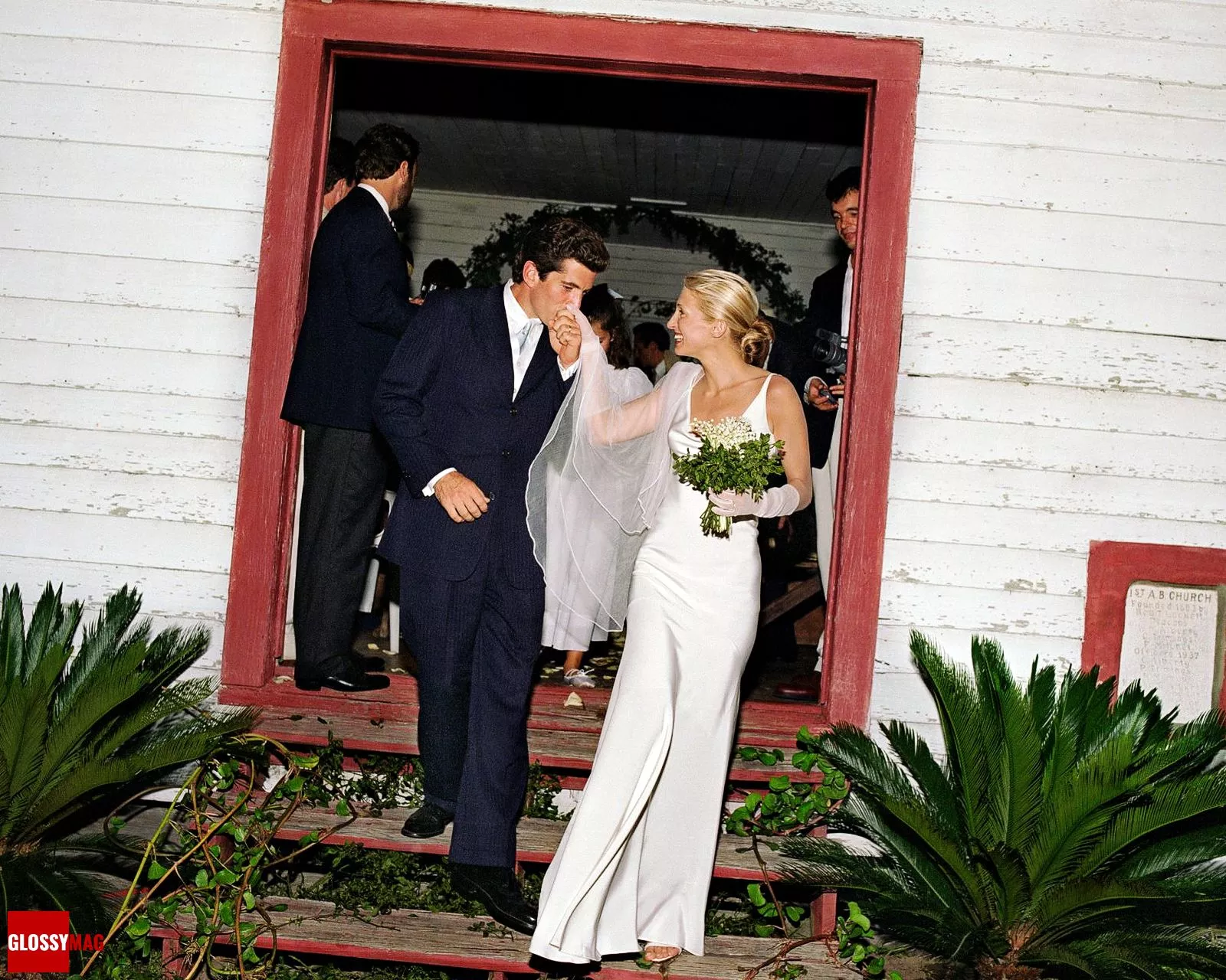Свадьба Кэролин Бессетт-Кеннеди и Джон Ф. Кеннеди-младшего, 21 сентября 1996 г.