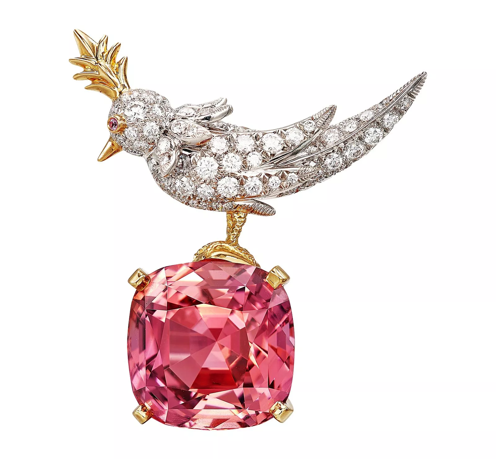 Tiffany & Co., брошь «Bird on a Rock» («Птица на скале»)