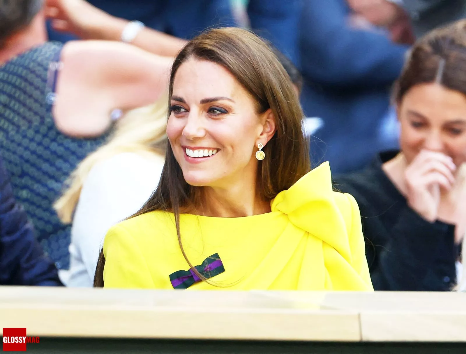 Кэтрин, герцогиня Кембриджская на Уимблдонском чемпионате по теннису в Лондоне, 15 июля 2018 г., фото 1