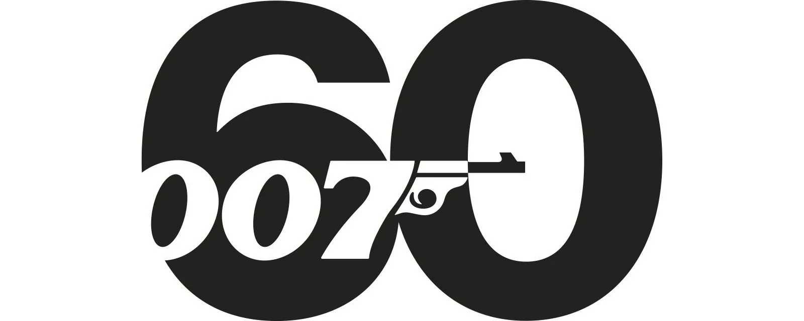 Логотип 60-летия бондианы