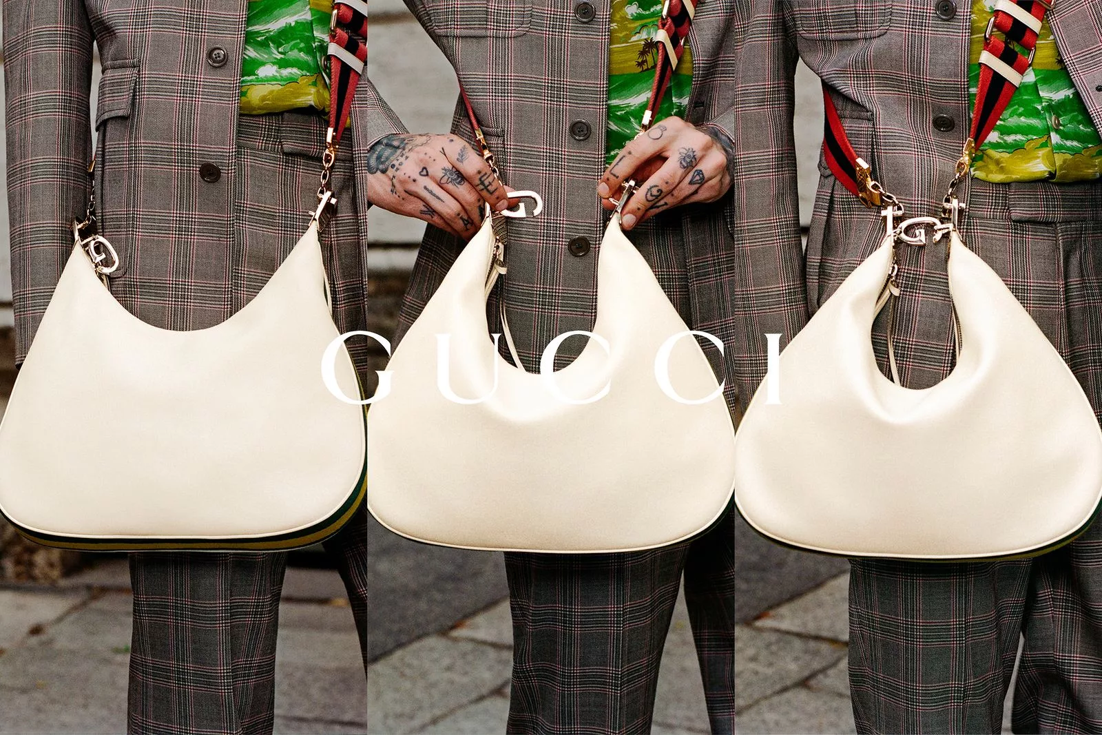 Сумка на плечо Gucci Attache в версии Алессандро Микеле, фото 3