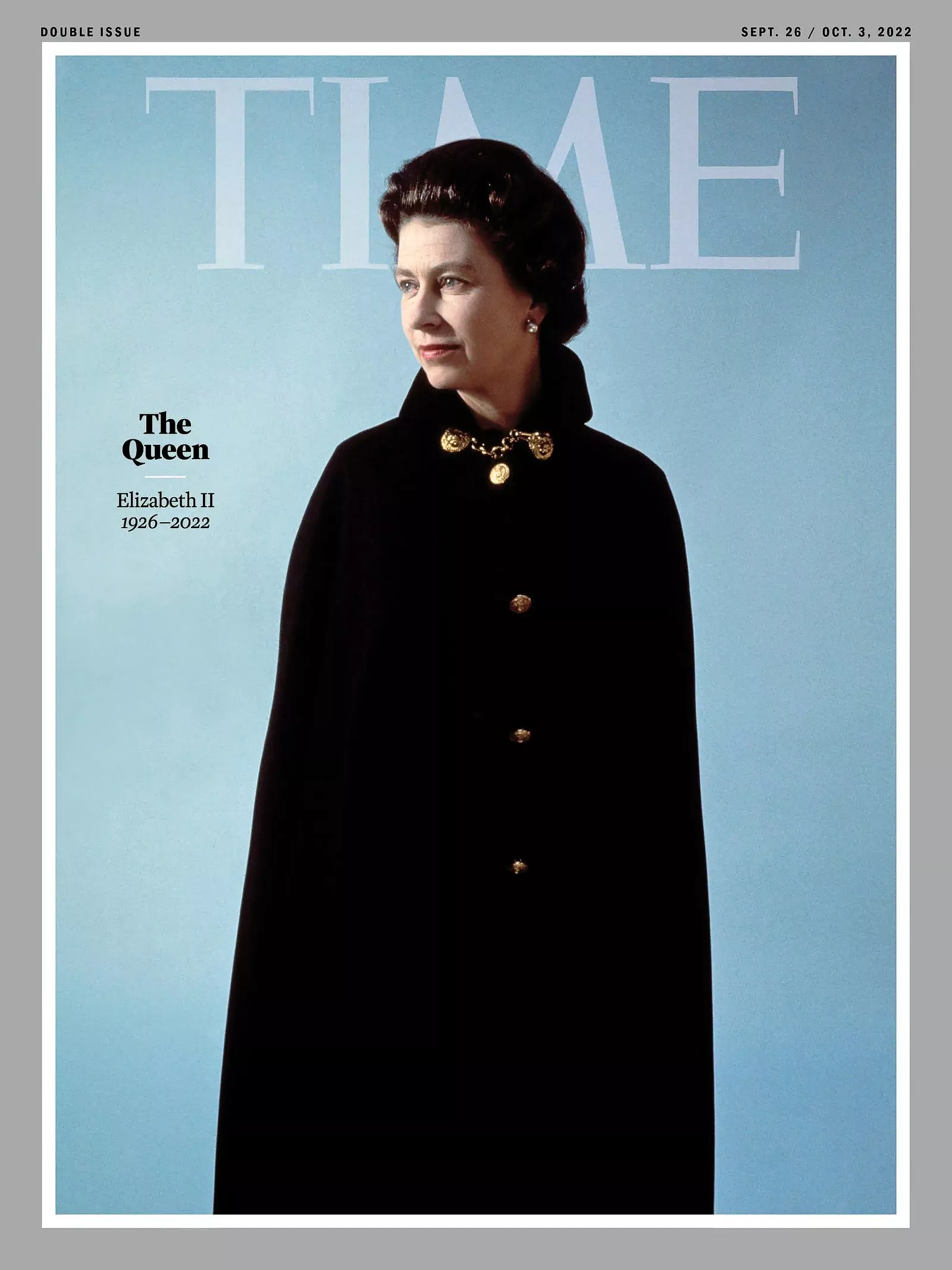 Королева Елизавета II на обложке журнала Times, сентябрь 2022 г.