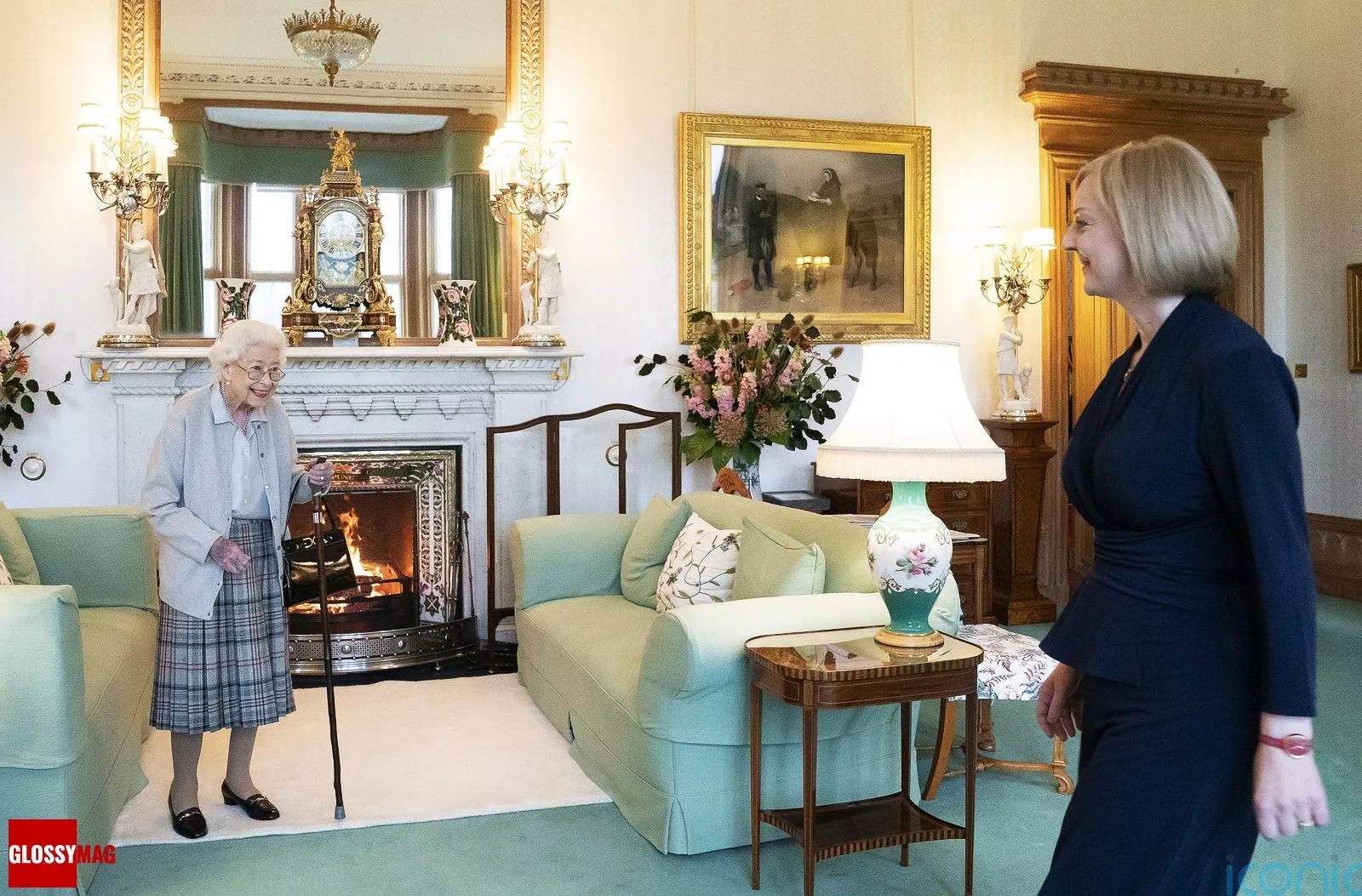 Королева Елизавета II встретилась с новым премьер-министром Великобритании Лиз Трасс в замке Балморал, 6 сентября 2022 г.