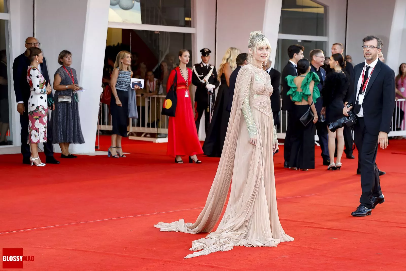 Мелани Лоран на церемонии открытия 79-го Венецианского международного кинофестиваля, 31 августа 2022 г., фото 1