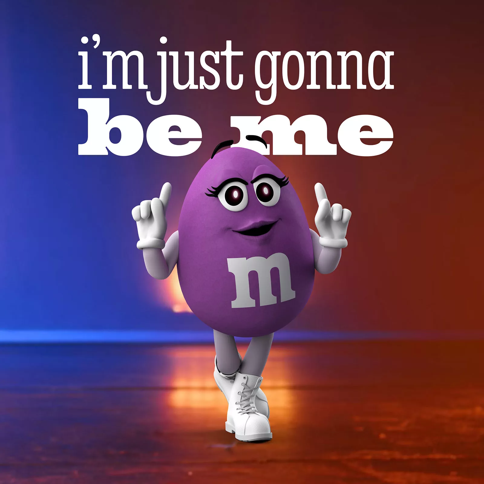 пурпурная конфетка стала новым персонажем M&M’s, фото 1