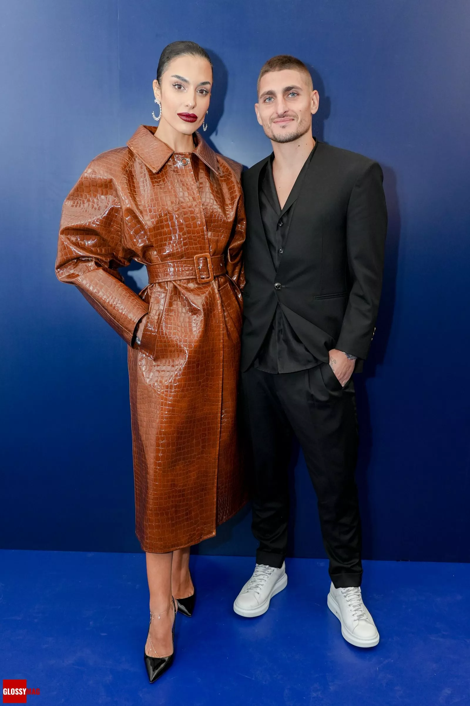 Джессика Айди и Марко Верратти на шоу Messika Womenswear весна-лето 2023 в рамках Недели моды в Париже, 29 сентября 2022 г.