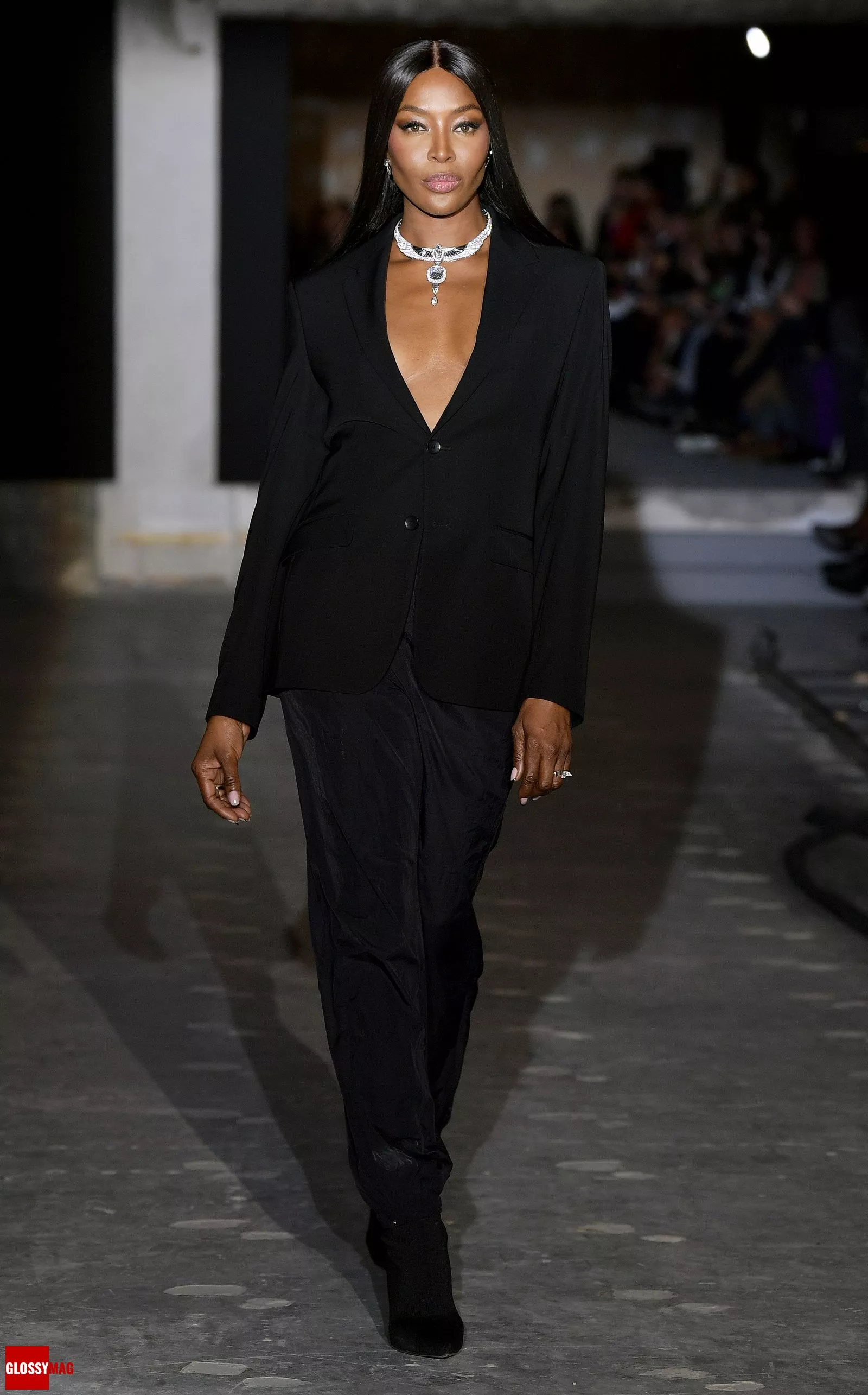 Наоми Кэмпбелл на шоу Messika Womenswear весна-лето 2023 в рамках Недели моды в Париже, 29 сентября 2022 г., фото 2