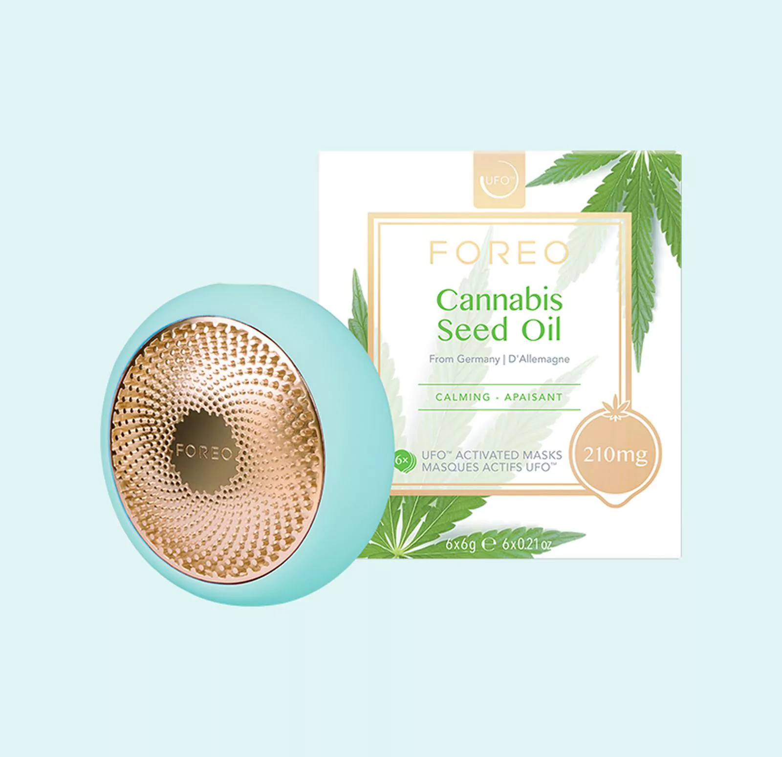 Foreo Cannabis Seed Oil Mask