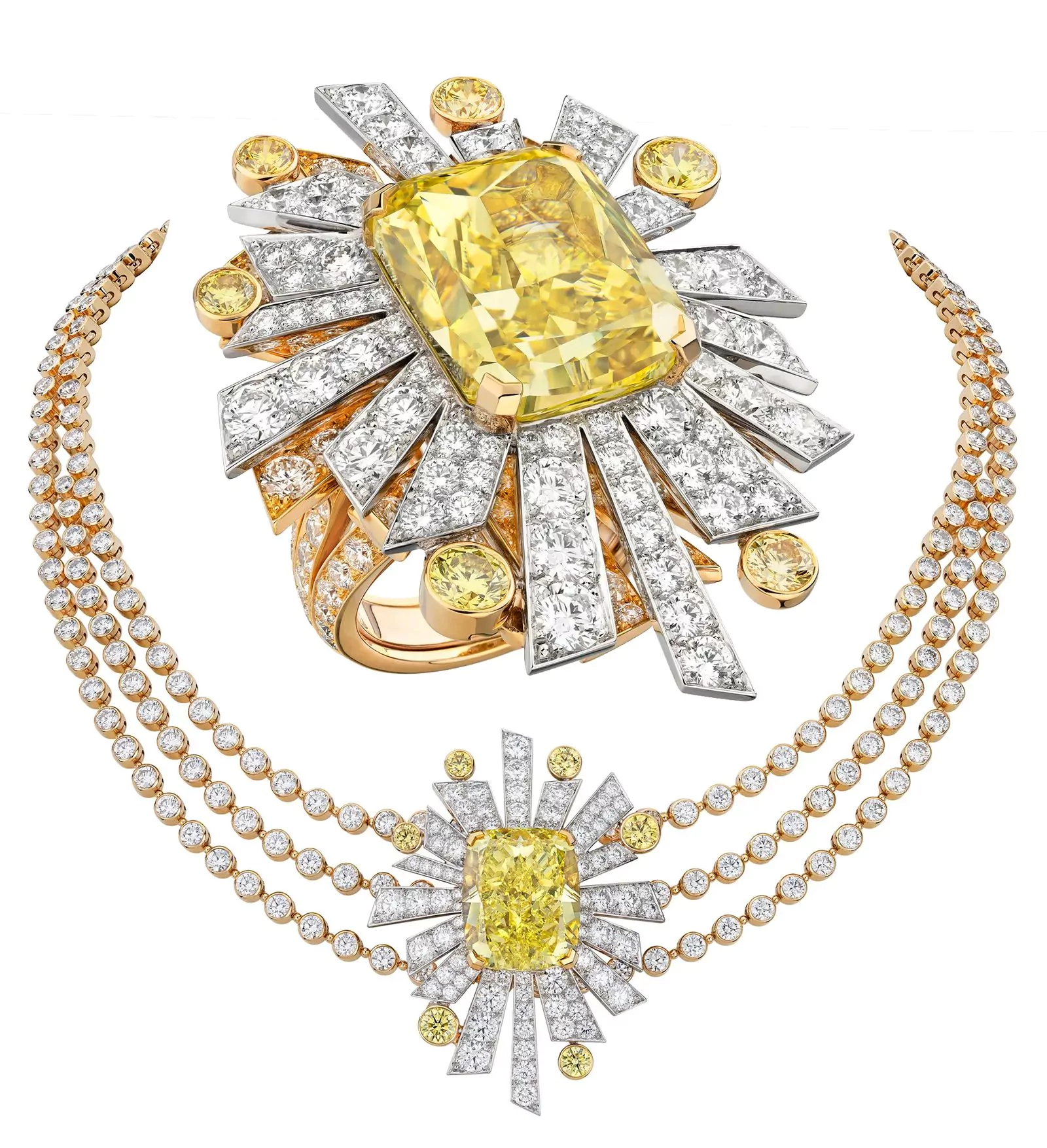 Кольцо, ожерелье Soleil 19 Août из коллекции «1932» Chanel