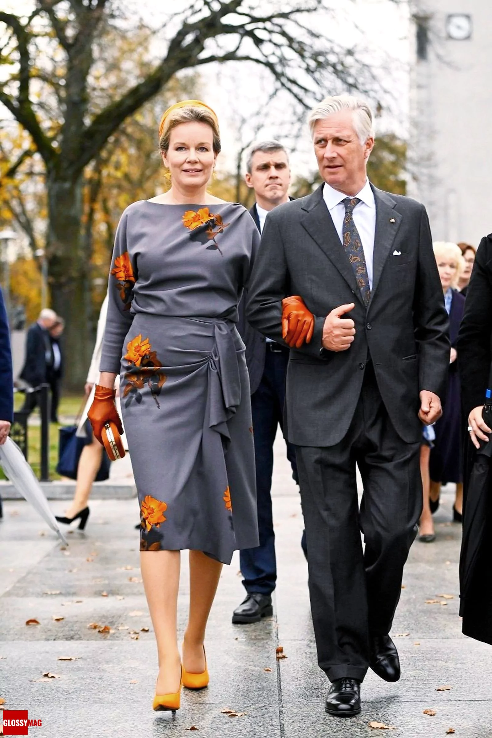 Король Бельгии Филипп и королева Матильда в Каунасе, Литва, 26 октября 2022 г., фото 1