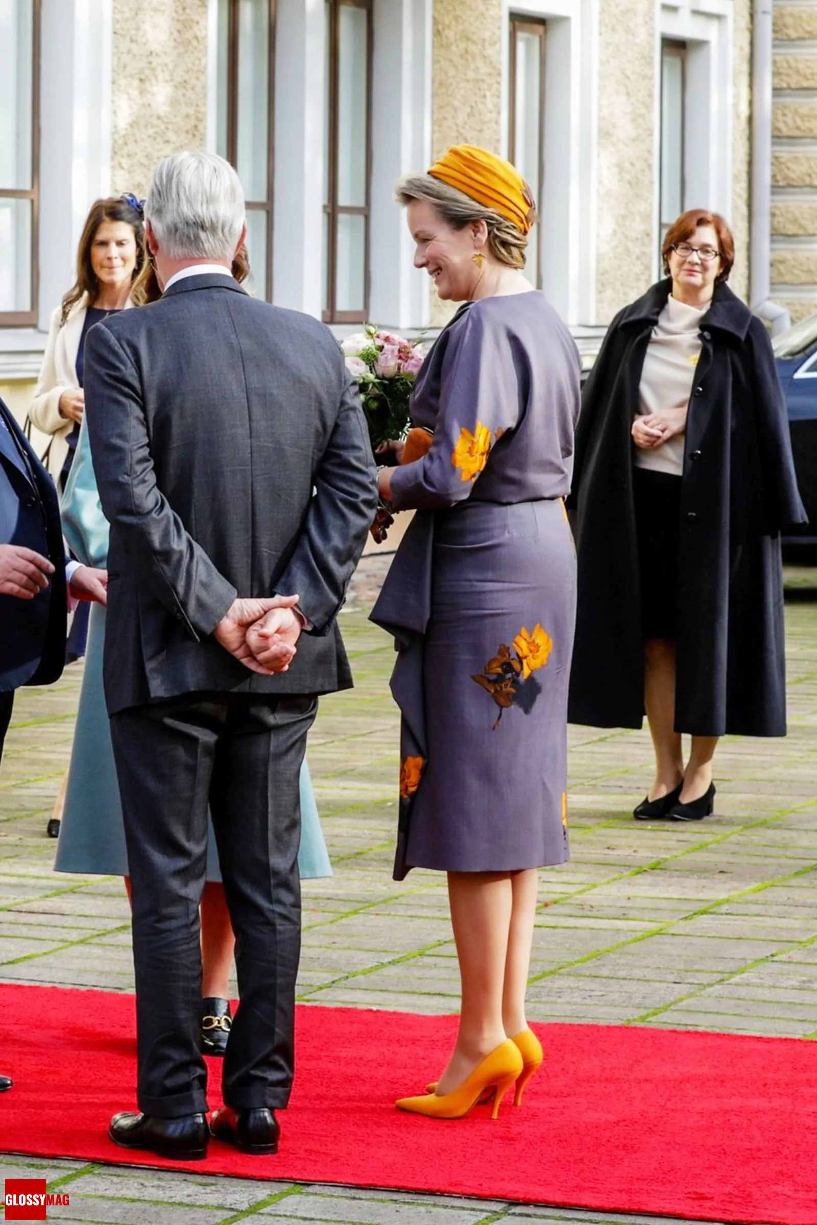 Король Бельгии Филипп и королева Матильда в Каунасе, Литва, 26 октября 2022 г., фото 2