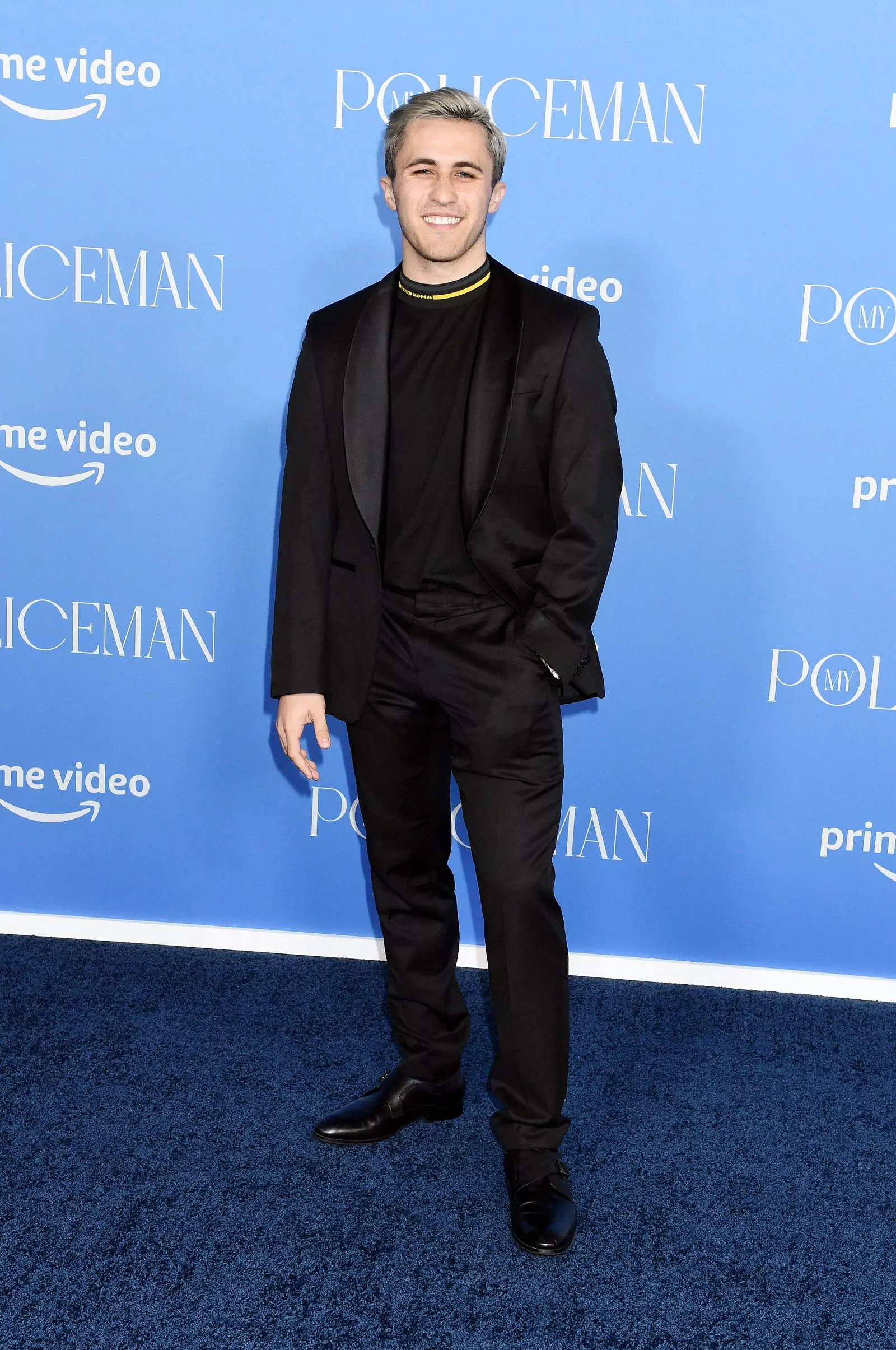Кристофер Олсен на премьере фильма «Мой полицейский» в Лос-Анджелесе, 1 ноября 2022 г.