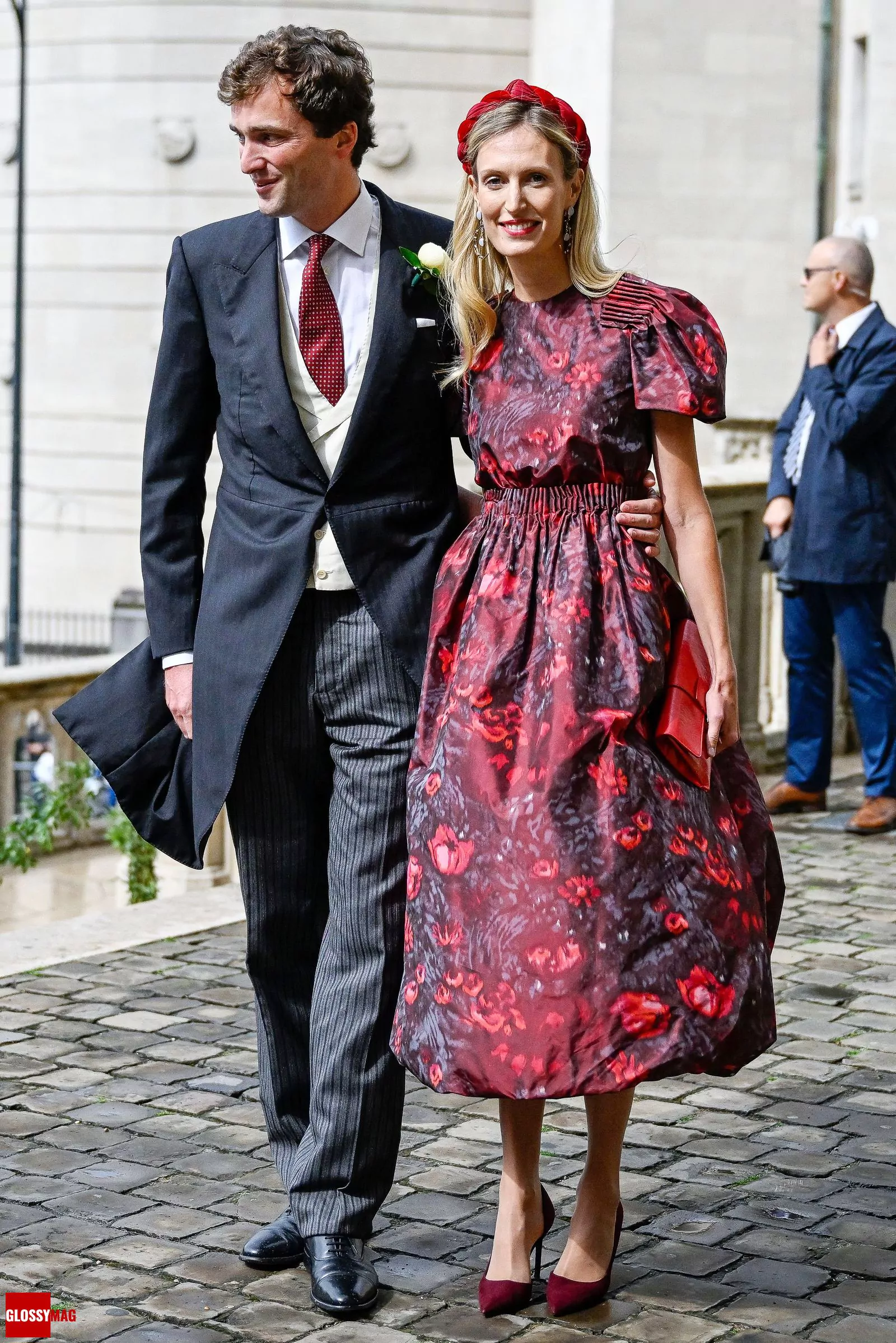 Принц Бельгии Амедео и принцесса Элизабетта на свадьбе принцессы Бельгии Марии Лауры, фото 1