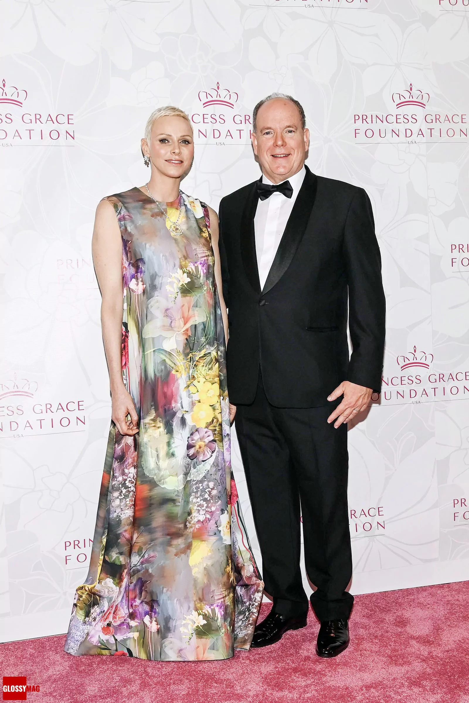 Принц Монако Альберт II и принцесса Шарлен на церемонии вручения премии Princess Grace Awards 2022, фото 1