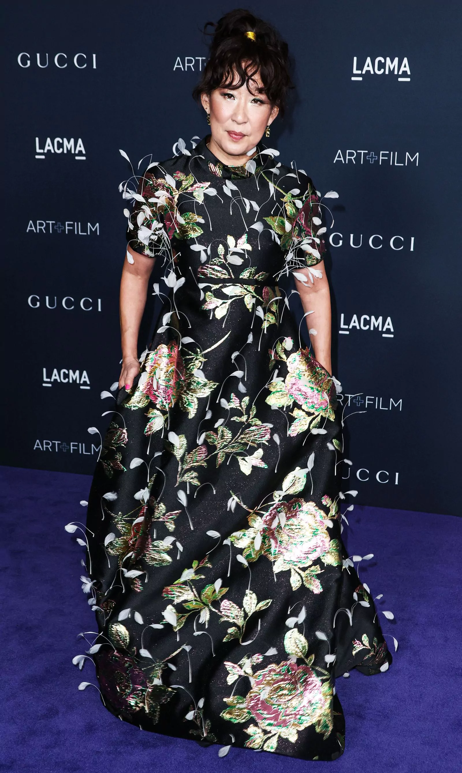 Сандра О на 11-м ежегодном гала-концерте LACMA Art + Film Gala 2022 в Лос-Анджелесе, 5 ноября 2022 г.