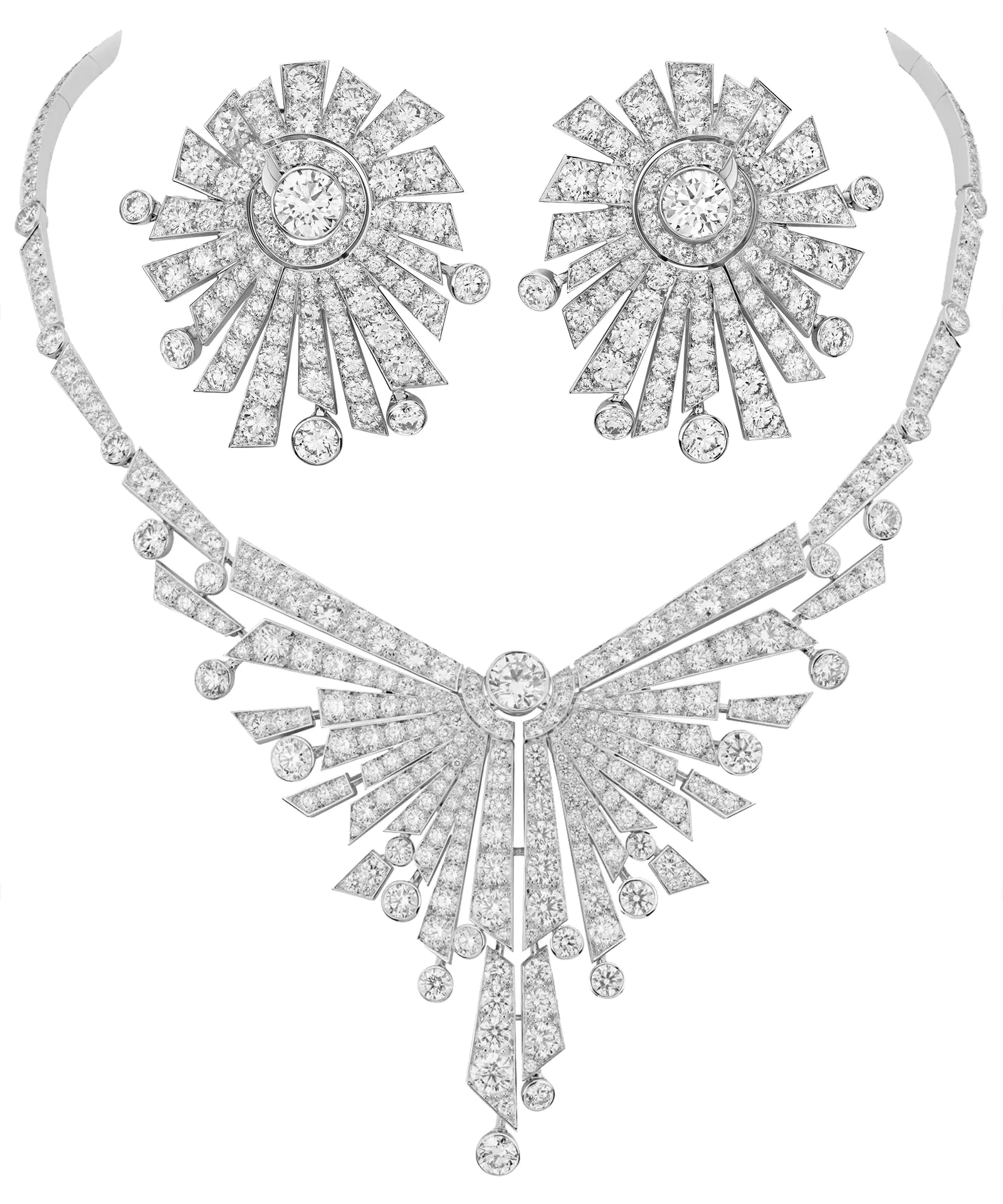Серьги, ожерелье Soleil Mademoiselle из коллекции «1932» Chanel