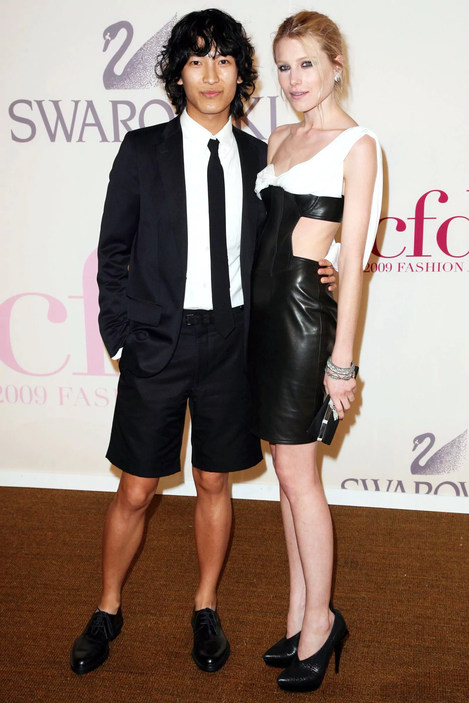 Александр Ванг и Дри Хемингуэй на премии CFDA Fashion Awards 2009 в Нью-Йорке, 15 июня 2009 г.