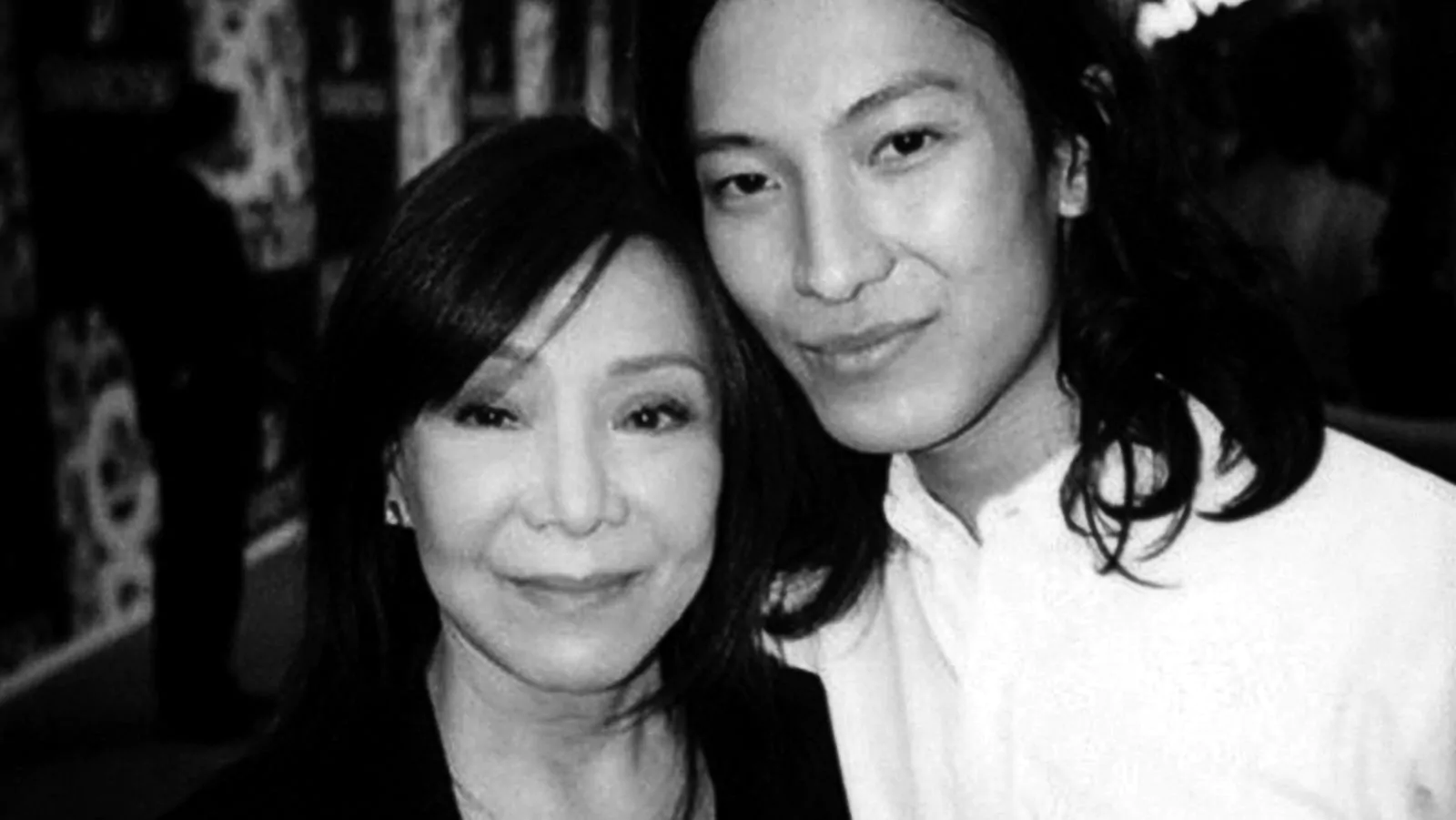 Александр Ванг с мамой, 2008 г.