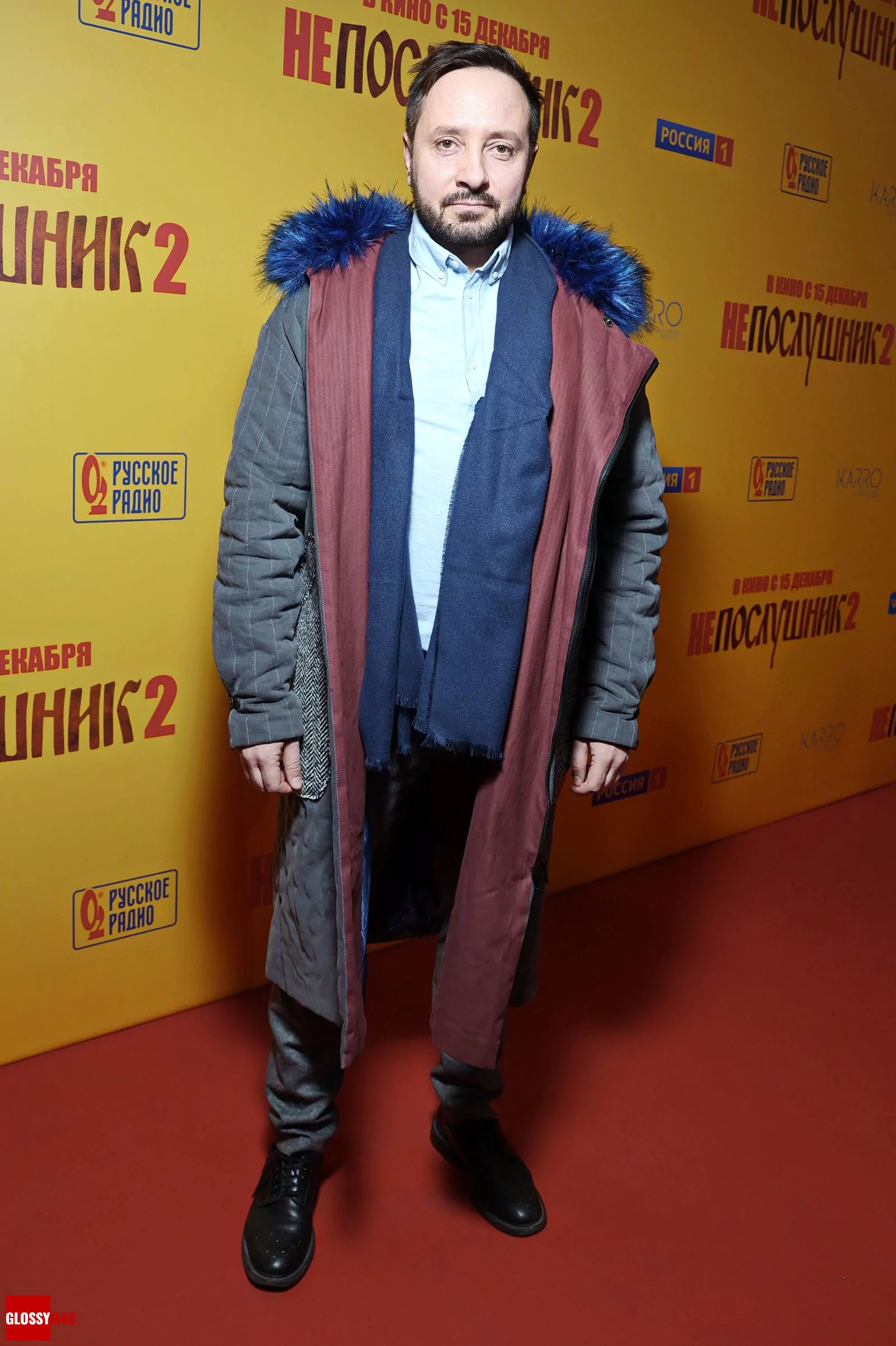 Даниил Белых на московской премьере второй части комедии «Непослушник», 7 декабря 2022 г.
