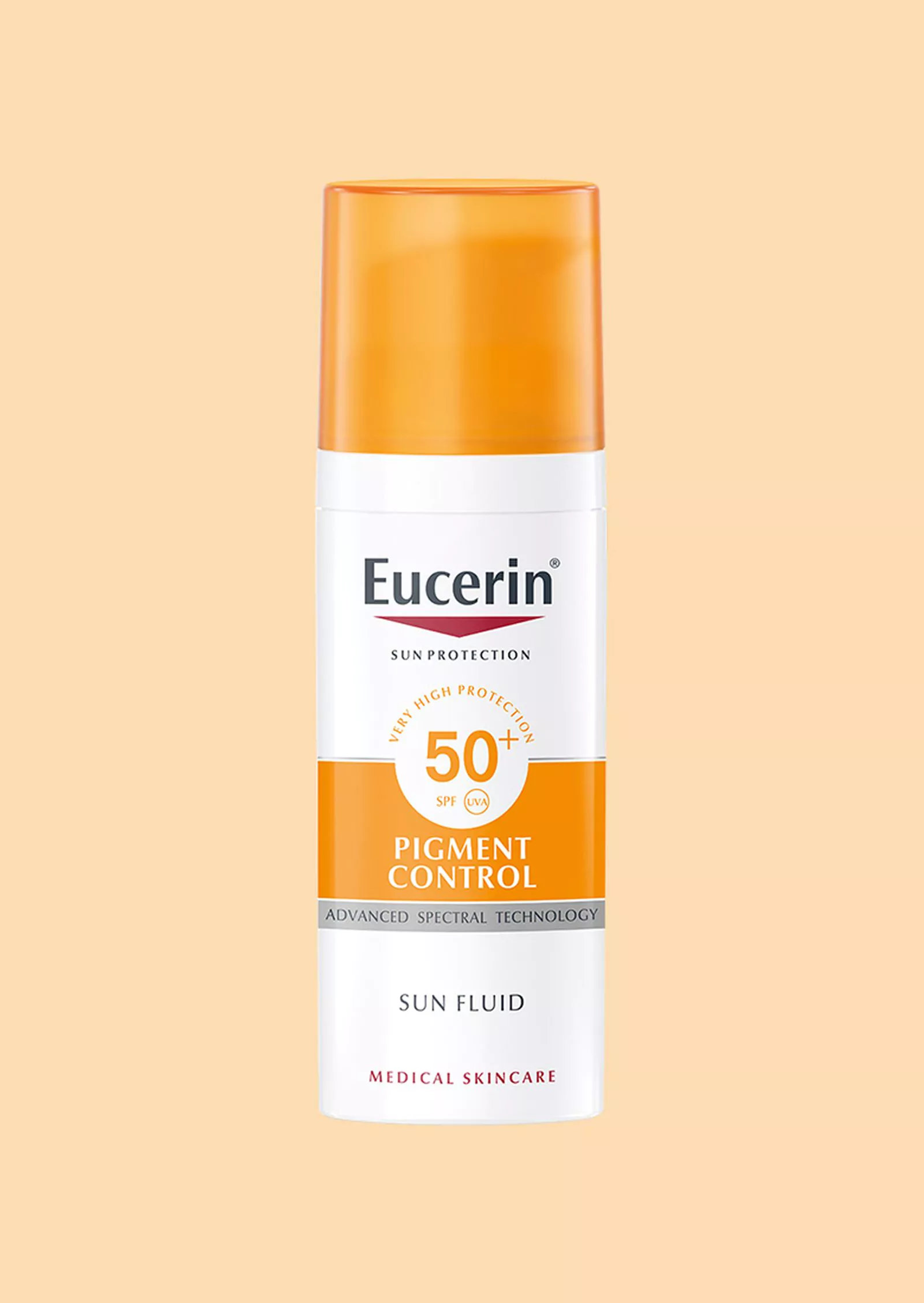 Eucerin солнцезащитный флюид против пигментации SPF 50+
