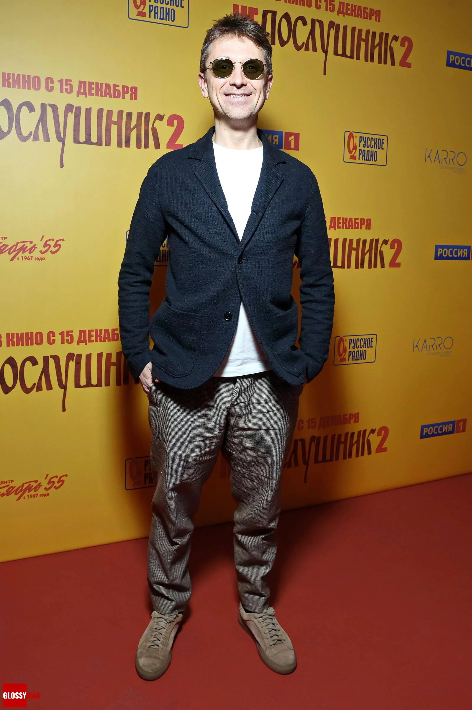 Иван Лопатин на московской премьере второй части комедии «Непослушник», 7 декабря 2022 г.