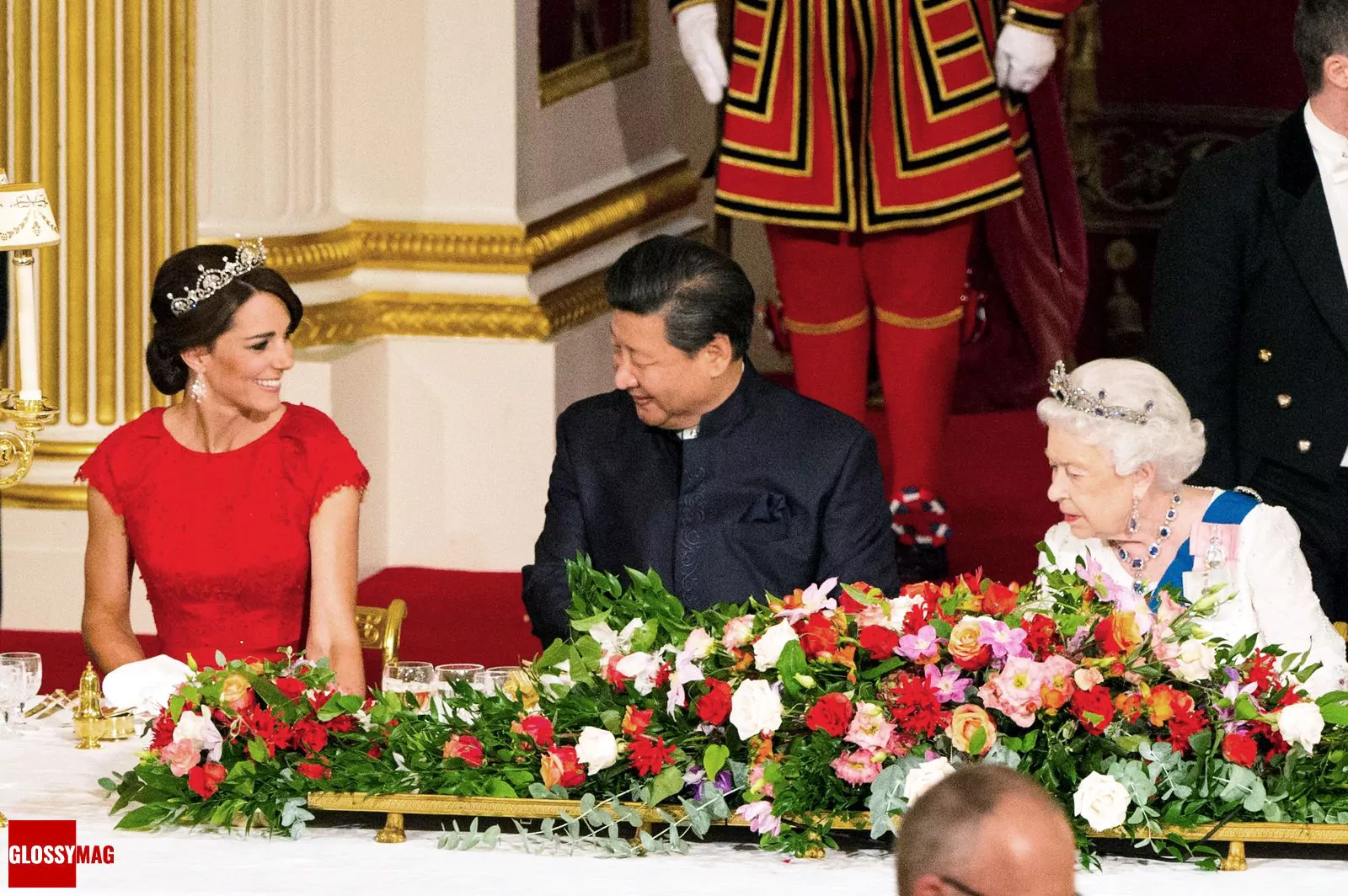 Кэтрин, герцогиня Кембриджская, Председатель КНР Си Цзиньпин и Елизавета II