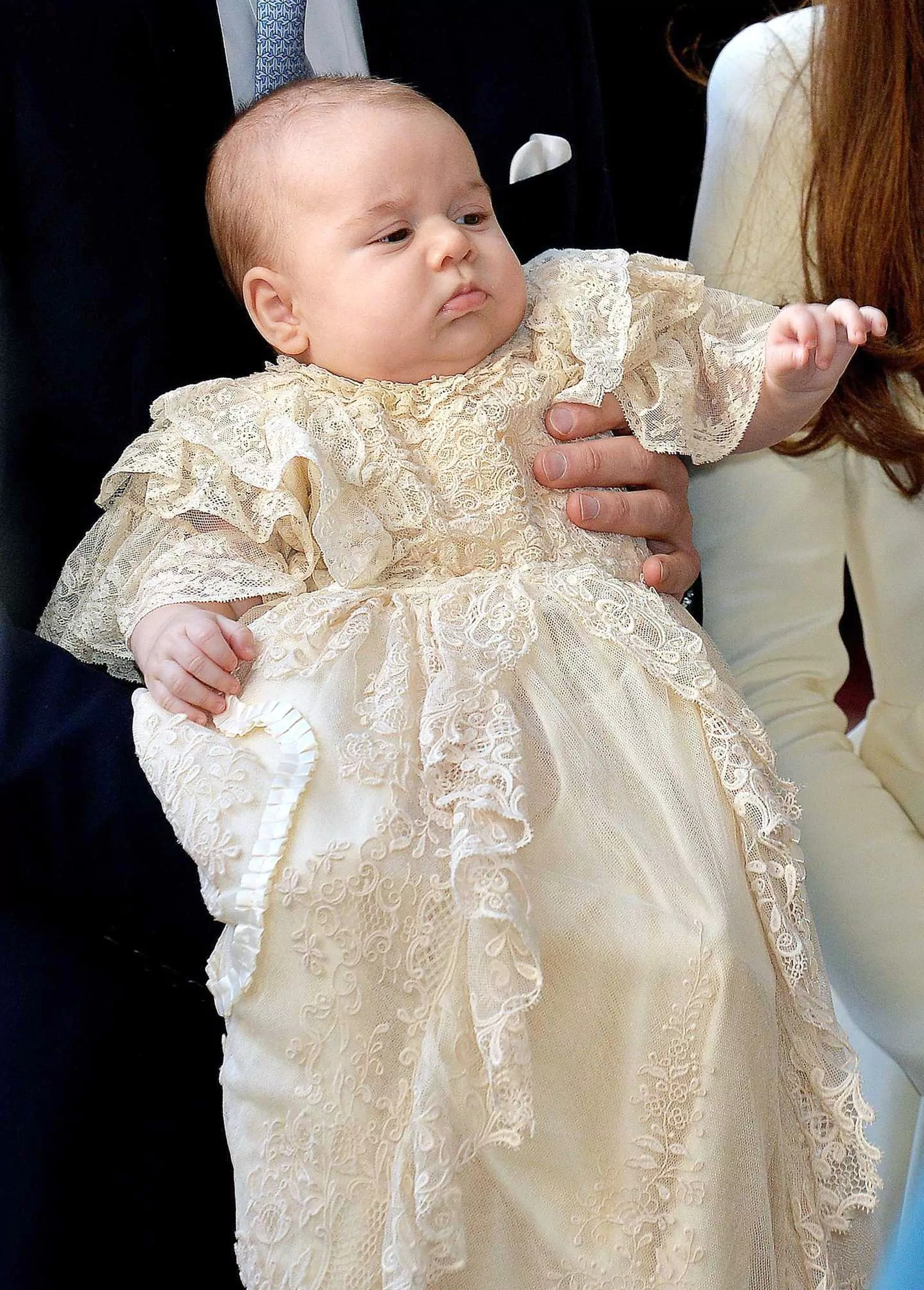 Крещение принца Джорджа в королевской часовне дворца Сент-Джеймс, 23 октября 2013 г.