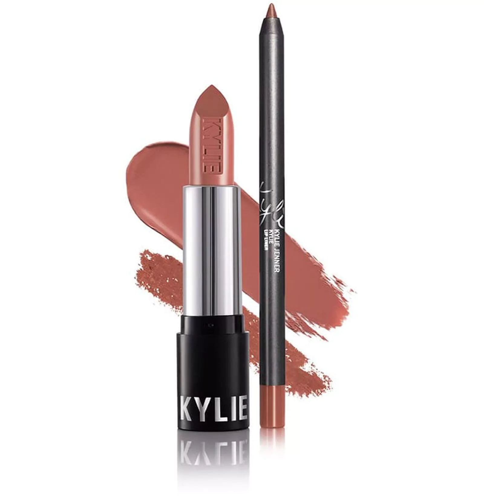 Kylie Cosmetics, матовая помада и лайнер для губ, оттенок «Kylie»