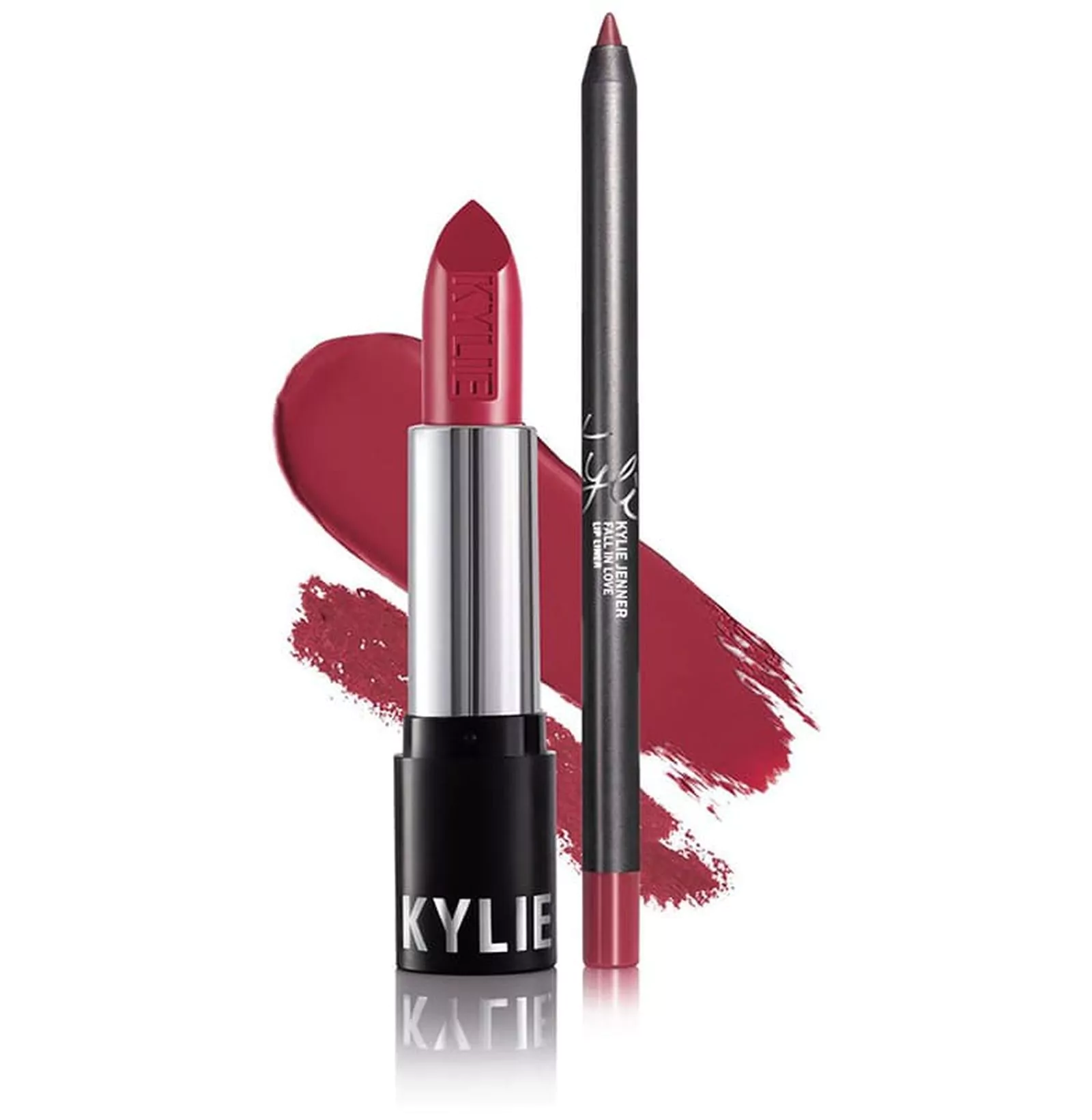 Kylie Cosmetics, матовая помада и лайнер для губ, оттенок «Rendezvous»